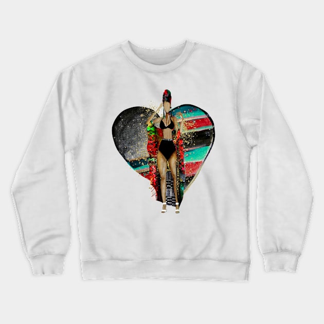 Juneteenth Love Crewneck Sweatshirt by digitaldoodlers